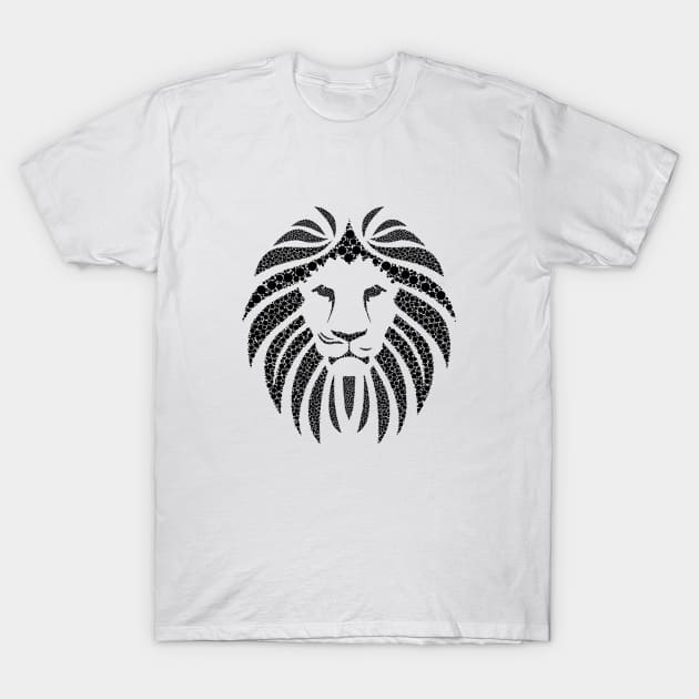 Minimal Lion Design T-Shirt by hldesign